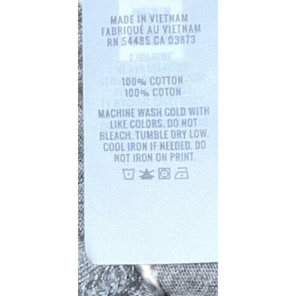 Aerie Heather Gray Twist Front Crop Top 100% Cotton Size XS Womens - Picture 3 of 9